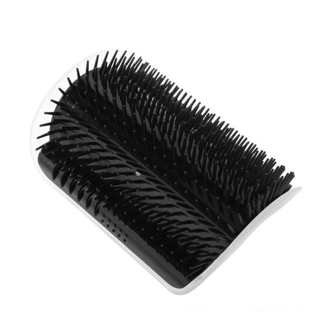 cat self groomer corner brush