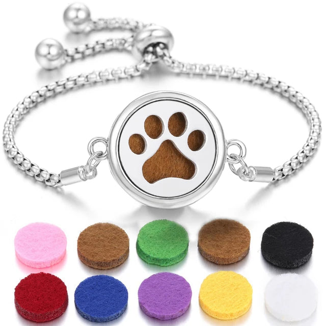 stainless steel perfume bracelet