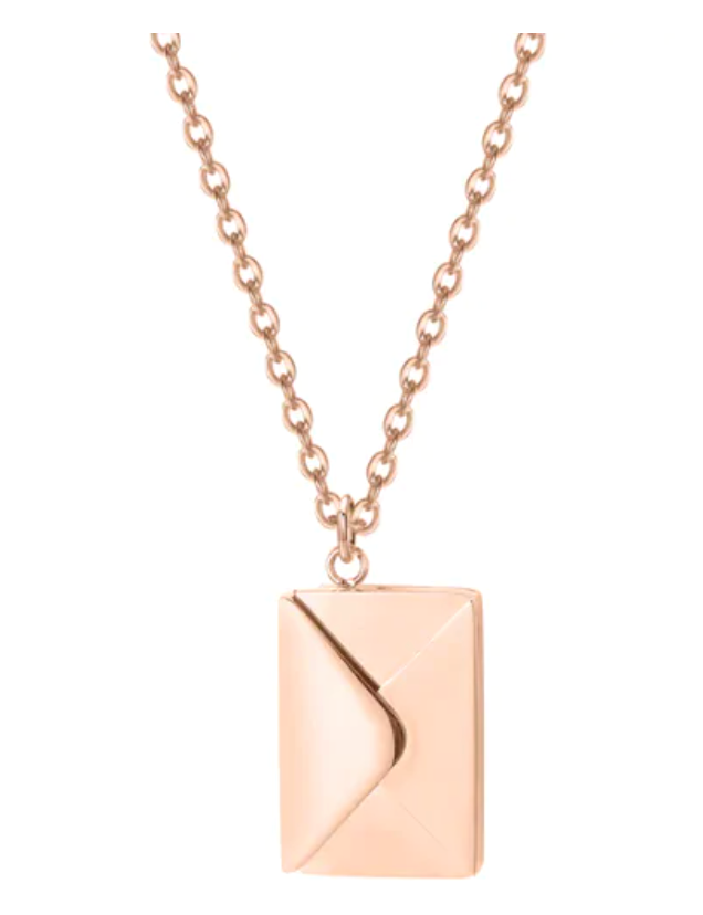 envelope necklace