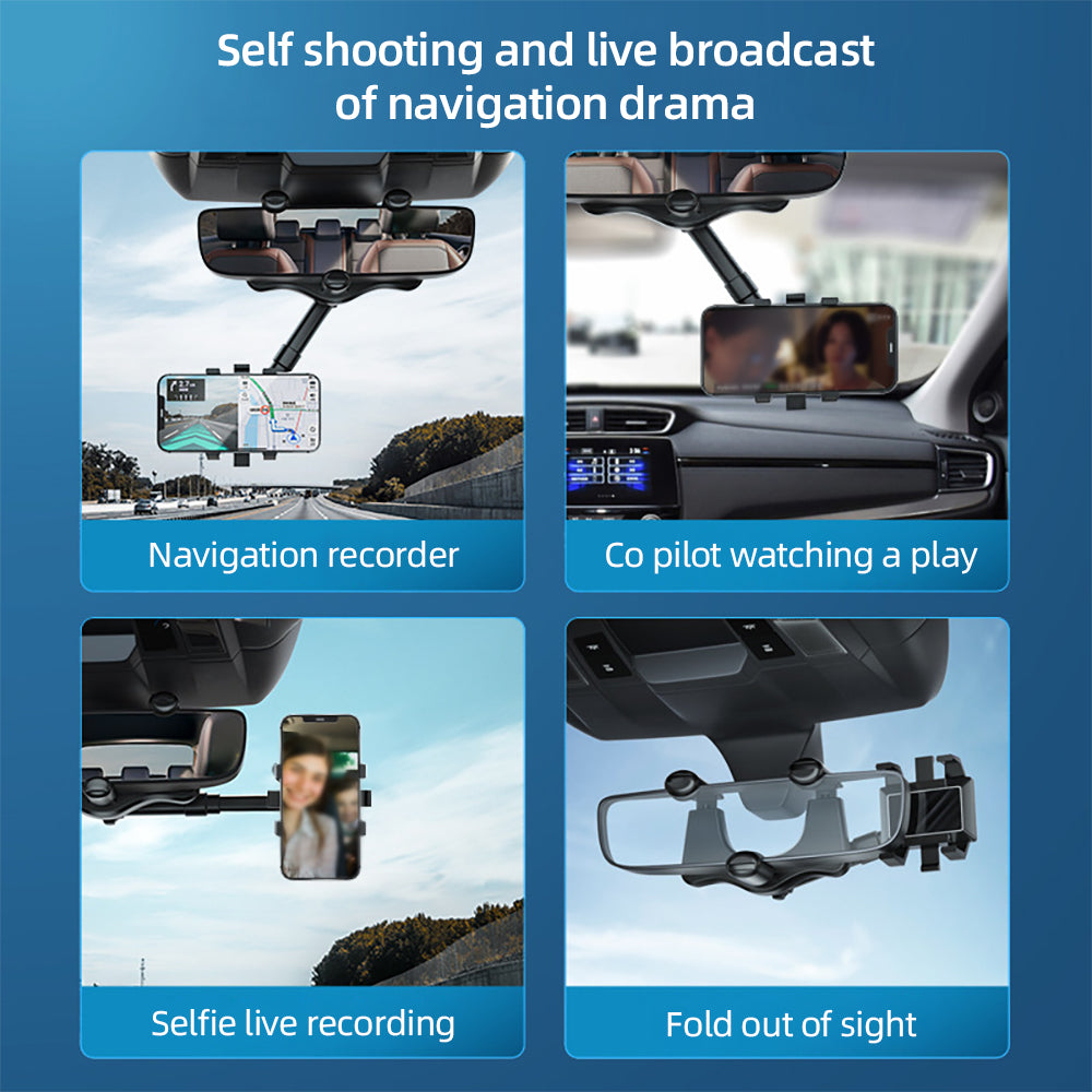 360° rotatable smart phone car holder