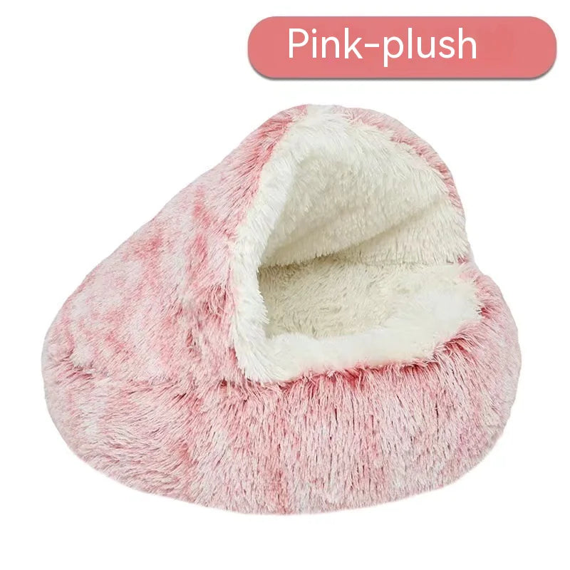 semi-closed cat bed nest