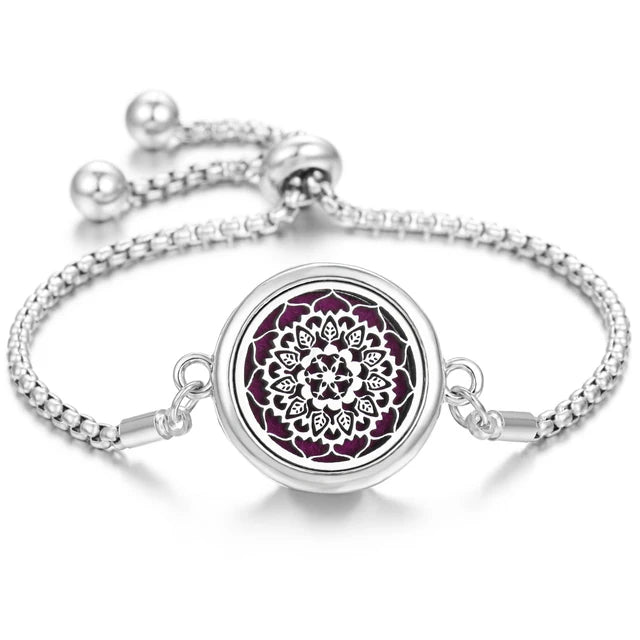 stainless steel perfume bracelet