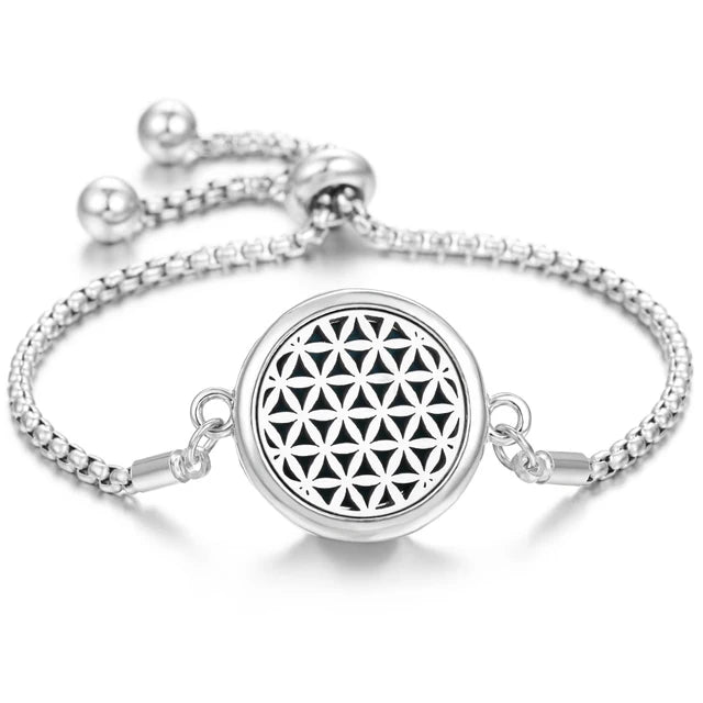 stainless steel perfume bracelet