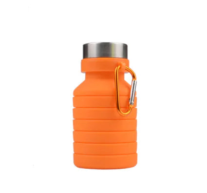 collapsible silicone water bottle