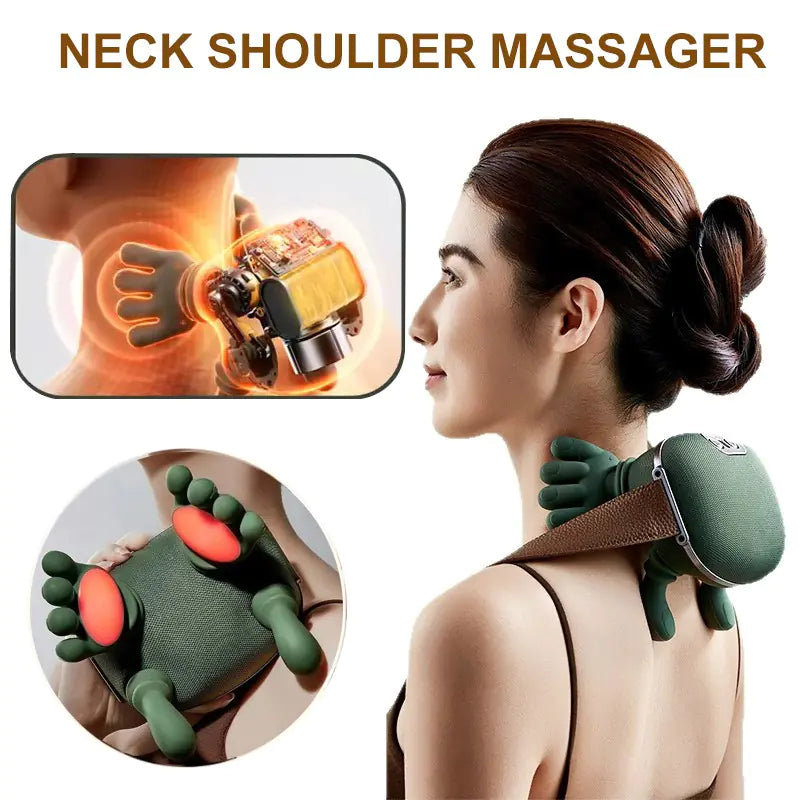 wireless neck & shoulder massager