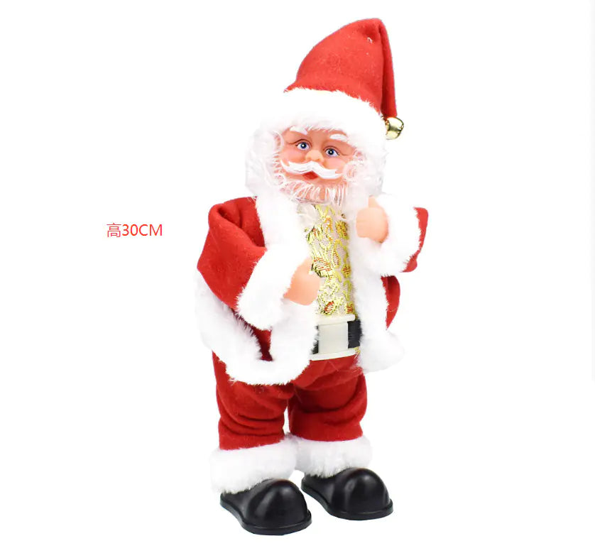 santa claus climbing toy