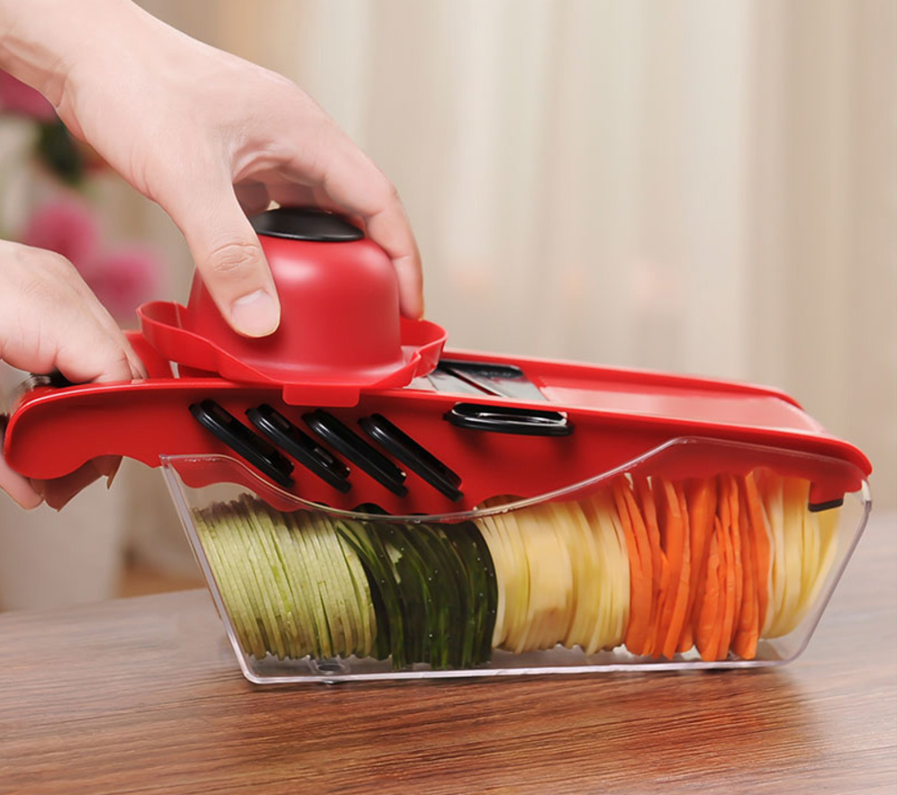 multifunction 6 blades kitchen slicer