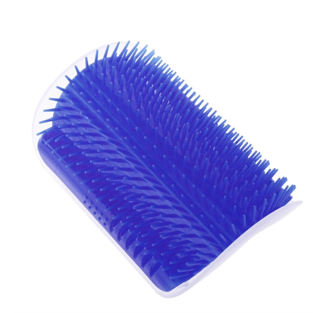 cat self groomer corner brush