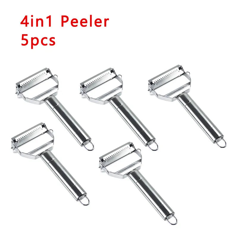 stainless steel kitchen vegetable peeler