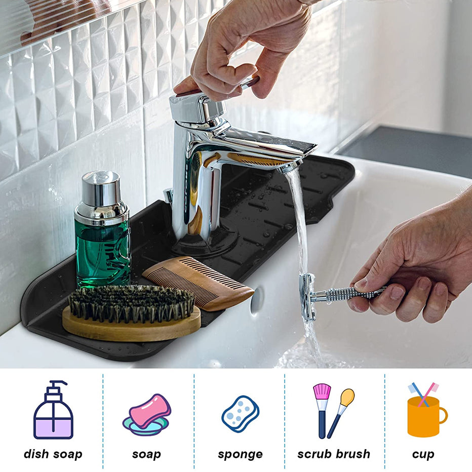 kitchen faucet mat