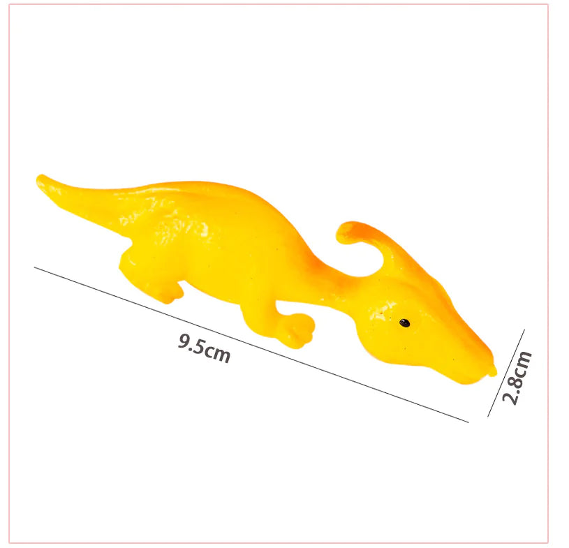 creative dinosaur catapult toy