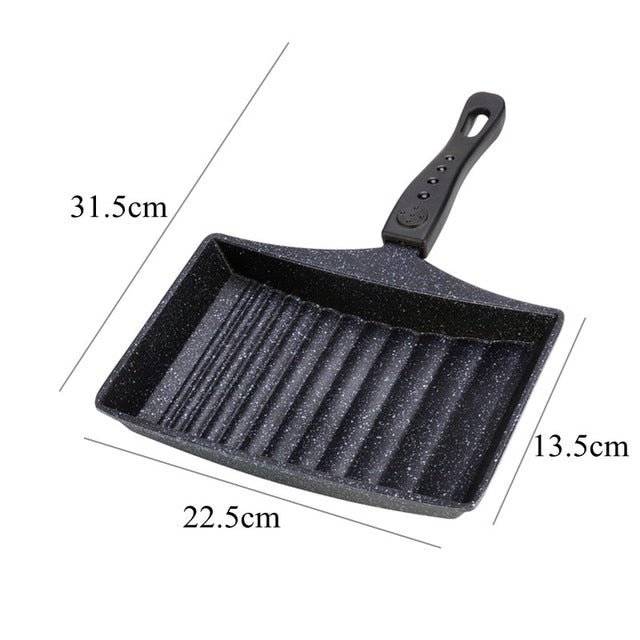 non-stick wave bottom saucepan