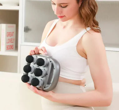 6-head massage gun full body deep