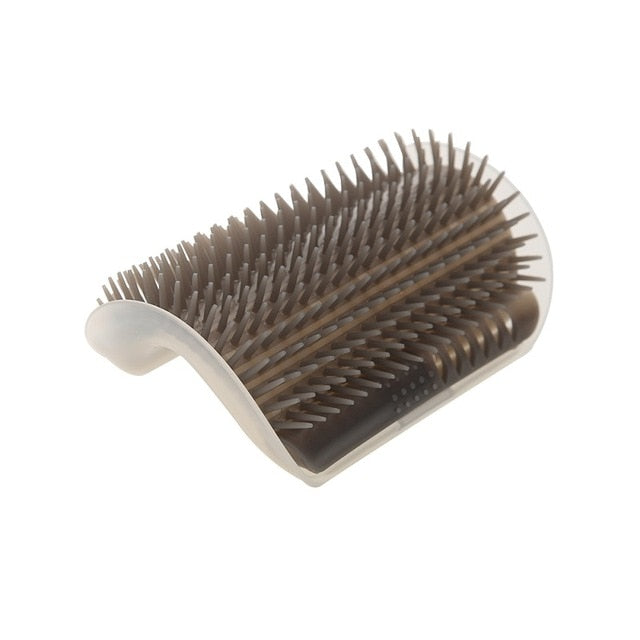 cat self groomer corner brush