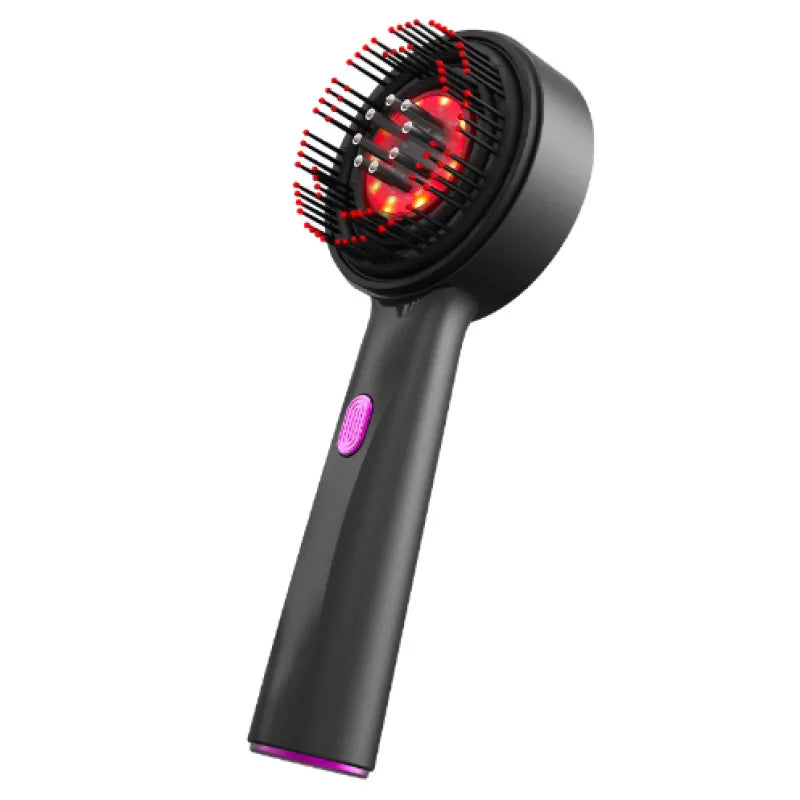 electric scalp massage comb – red light & hair care