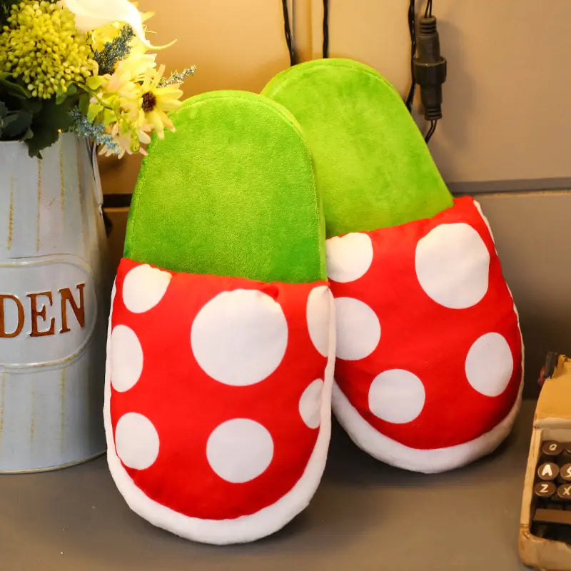 multifunctional mushroom piranha plush