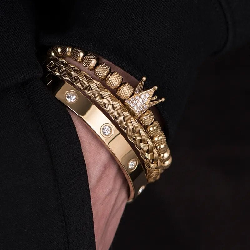 diamond roman  bracelets