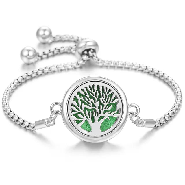 stainless steel perfume bracelet