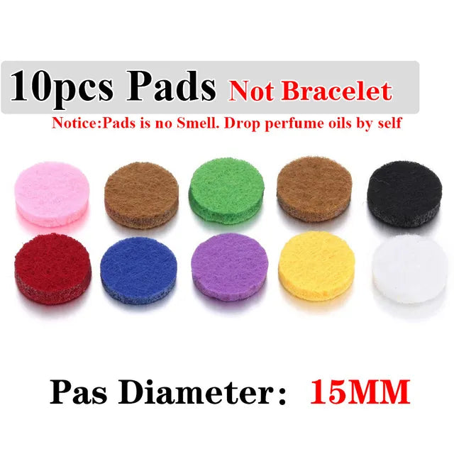 stainless steel perfume bracelet