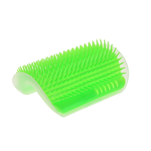 cat self groomer corner brush