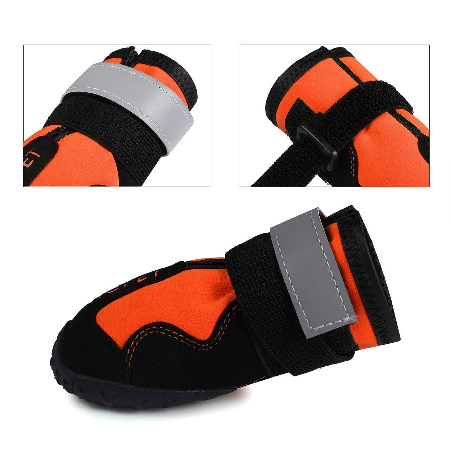 waterproof reflective dog boots