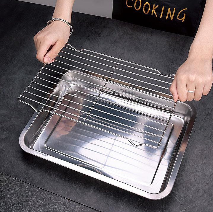 stainless steel baking pan