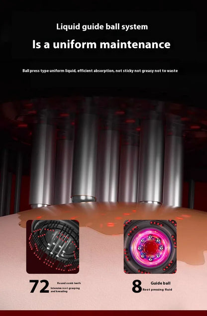 Electric Scalp Massage Comb – Red Light & Hair Care