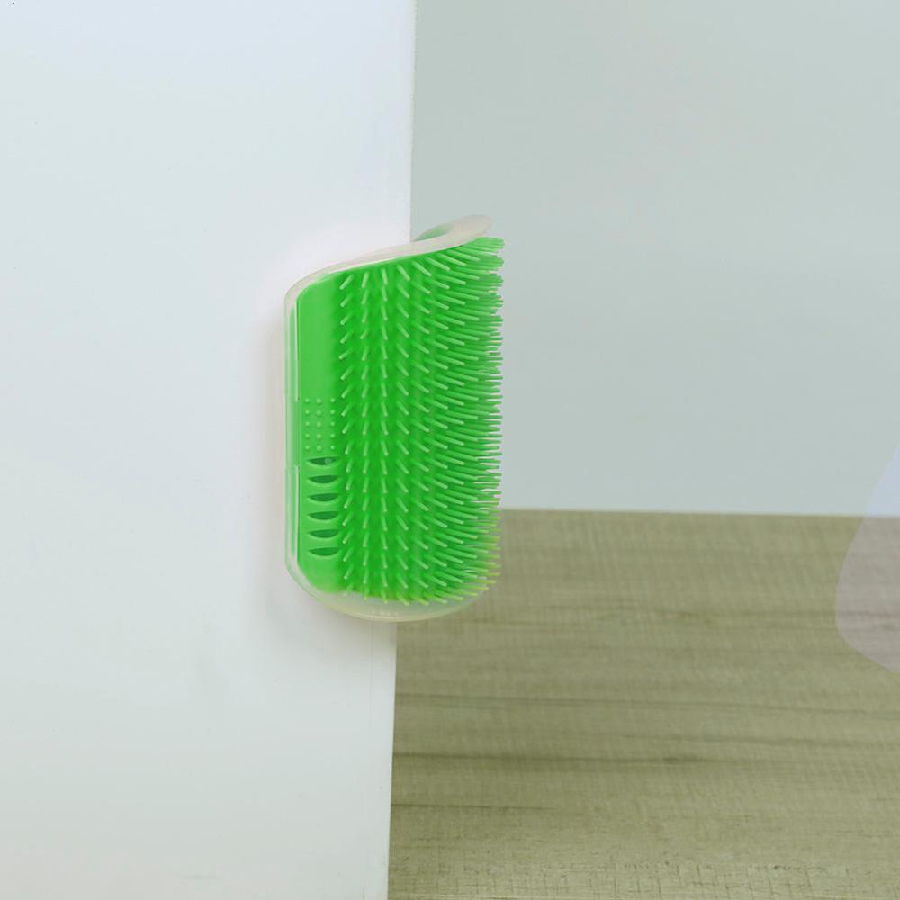 cat self groomer corner brush