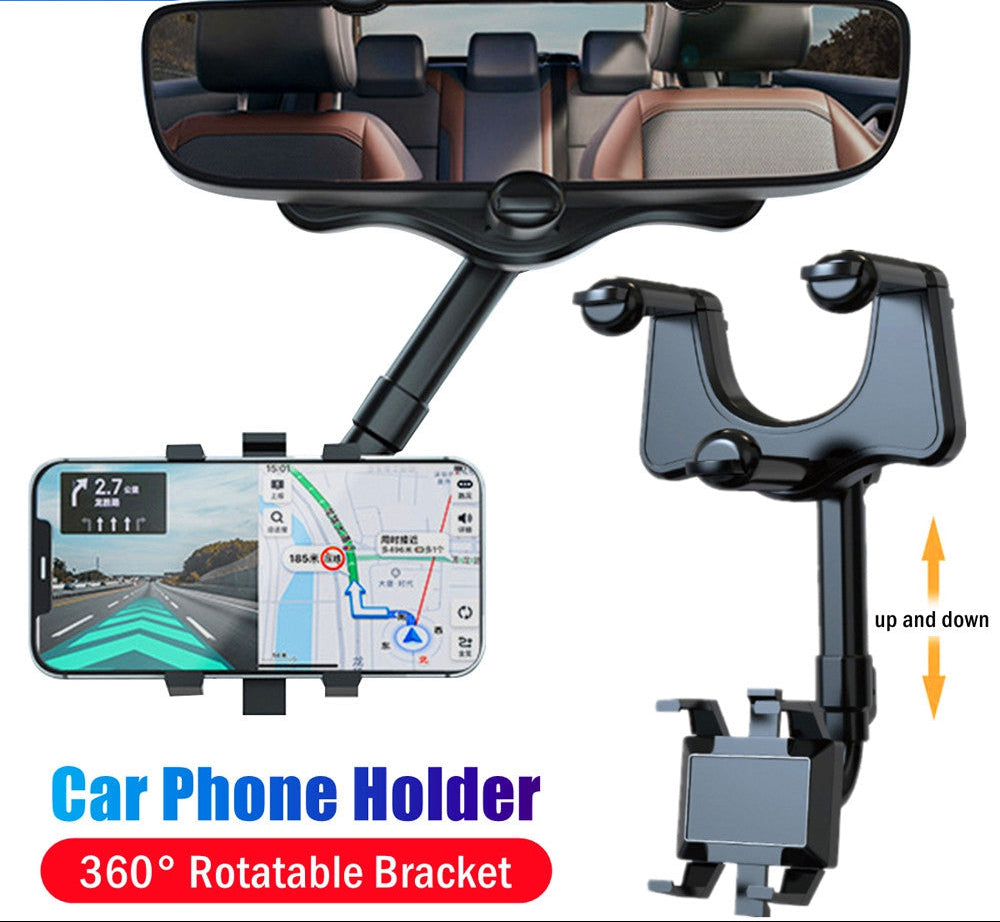 360° rotatable smart phone car holder