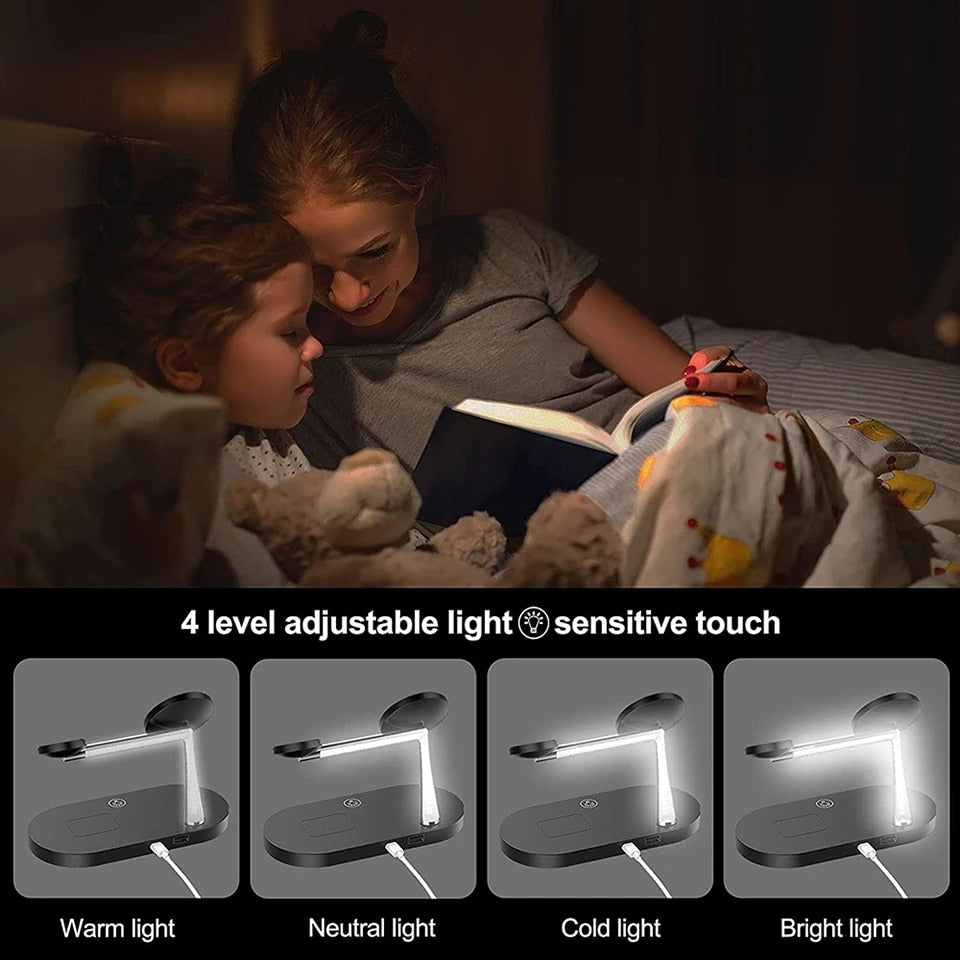 3-in-1 wireless magsafe charger stand