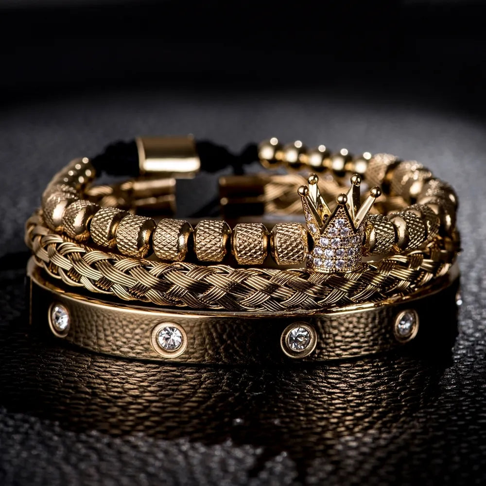 diamond roman  bracelets
