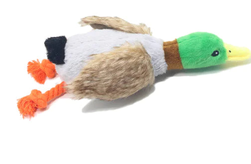 plush sound duck dog toy