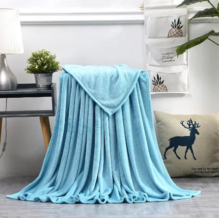ultra-soft flannel blanket