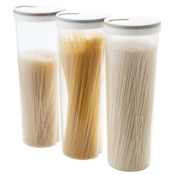 plastic pasta storage box