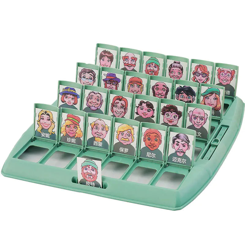 guess who? logic card game