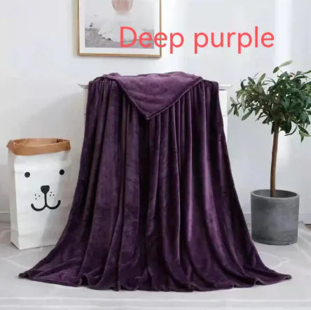 ultra-soft flannel blanket