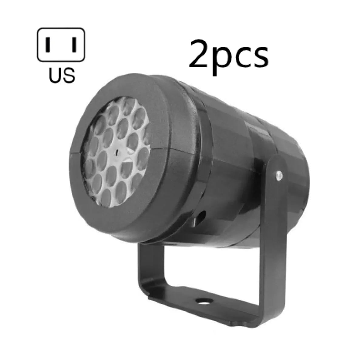 snowflake led projector light