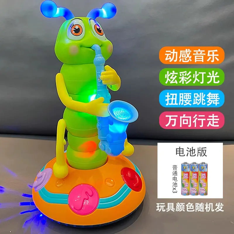 musical dancing caterpillar toy