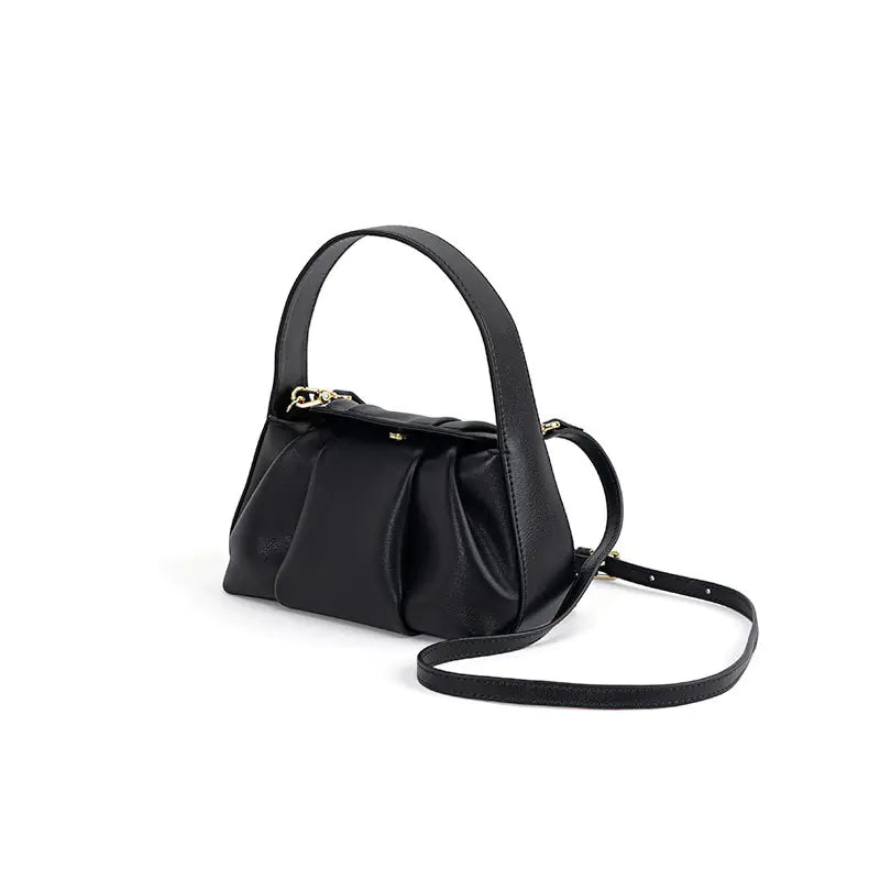 women's pleated cloud handbag