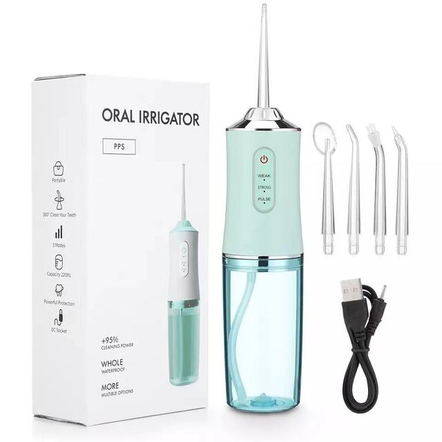 waterproof irrigator dental cleaner