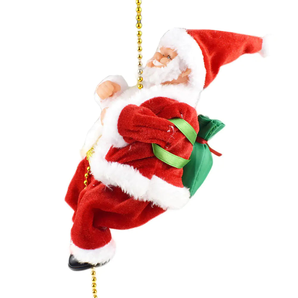 santa claus climbing toy