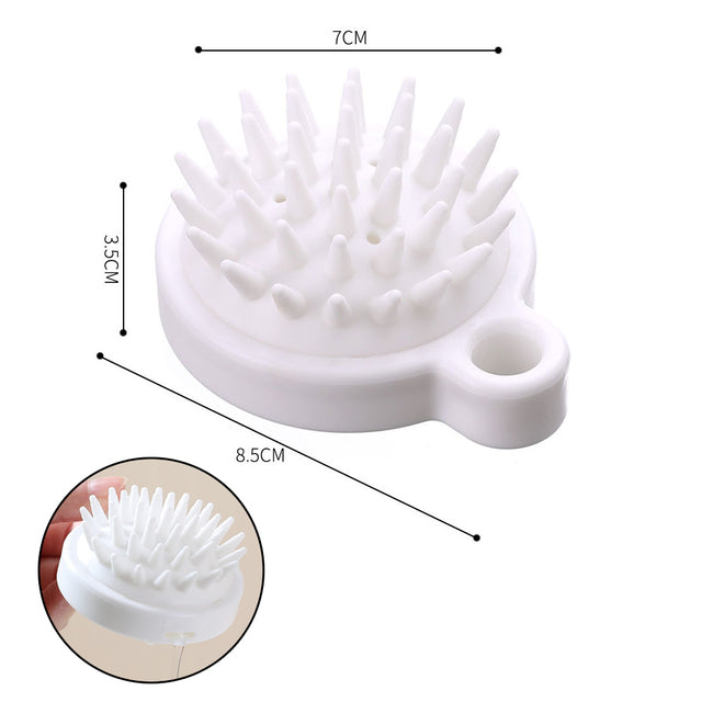 soft silicone dog brush