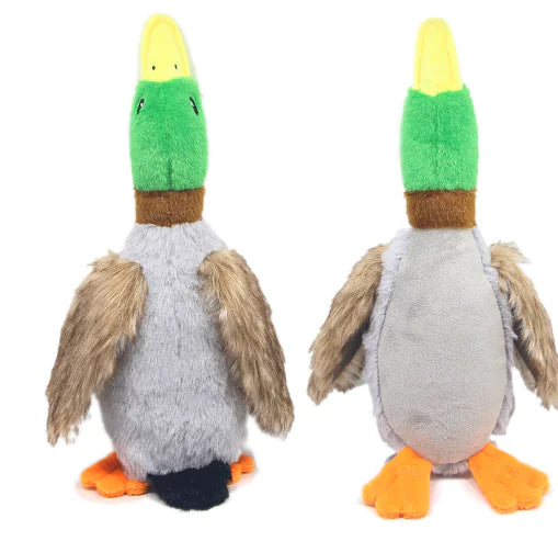 plush sound duck dog toy
