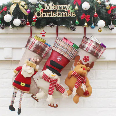 christmas stocking gift bag