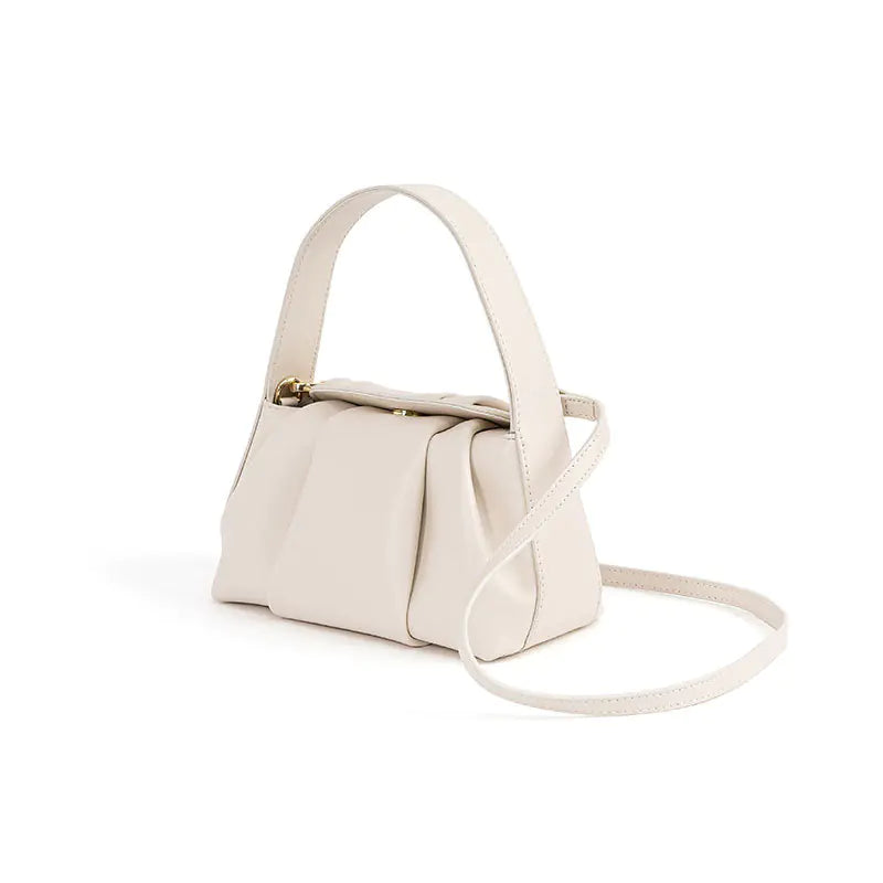 women's pleated cloud handbag