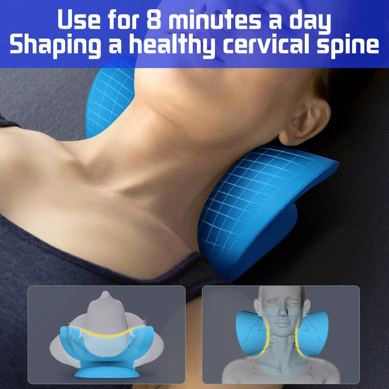 neck shoulder stretcher pillow