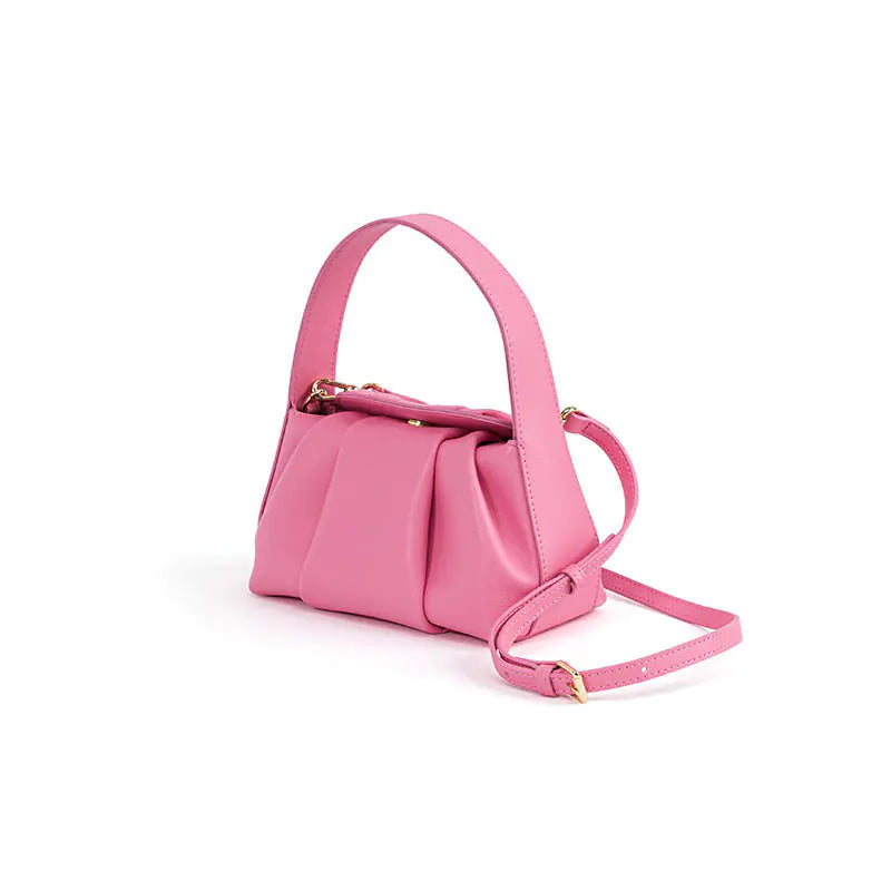 women's pleated cloud handbag