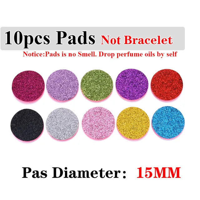 stainless steel perfume bracelet