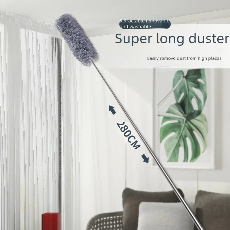 extra-long microfiber duster
