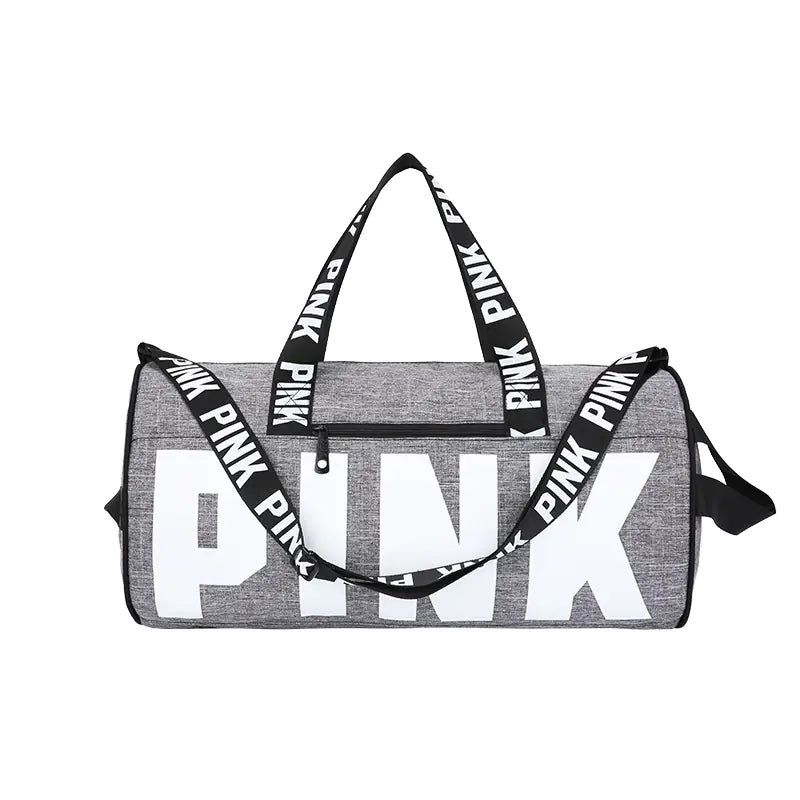 pink handbag